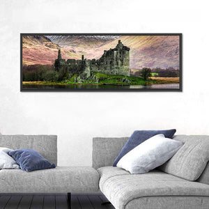 Kilchurn Castle in Winter Wall Art