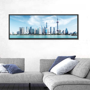 Shanghai Skyline Wall Art