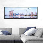 Singapore Marina Bay Skyline Wall Art