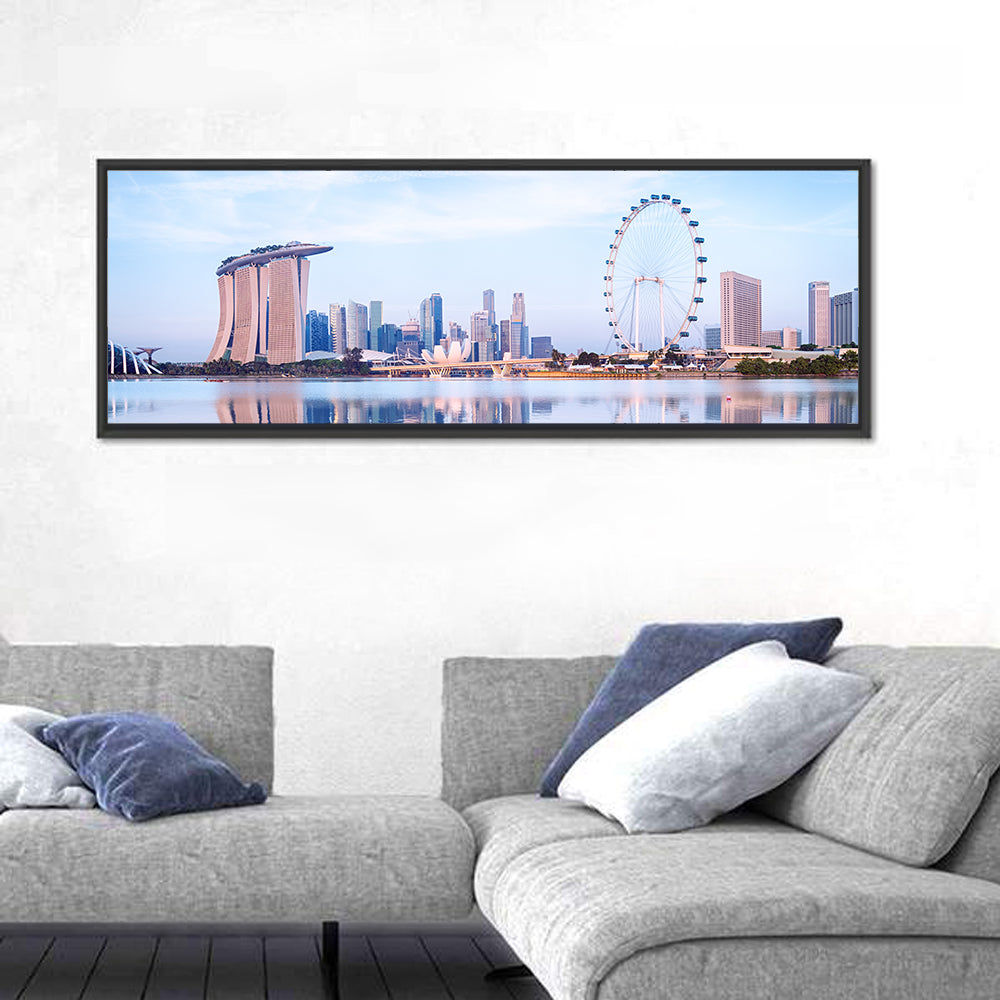 Singapore Marina Bay Skyline Wall Art