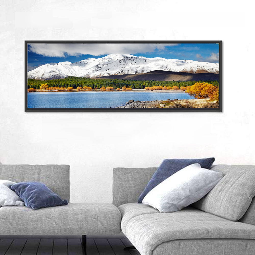 Lake Tekapo Autumn View Wall Art