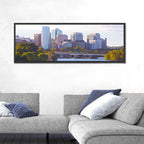 Rosslyn Skyline with Kayaks Wall Art
