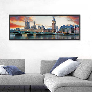 Big Ben & Houses Of Parliament UK Wall Art