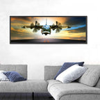Vintage Military Transport Plane Wall Art