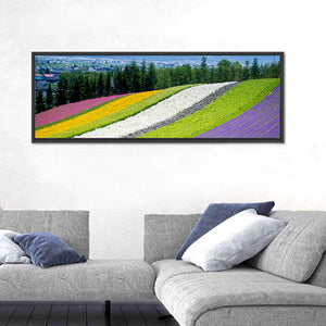 Lavender Garden In Fulano Hokkaido Wall Art