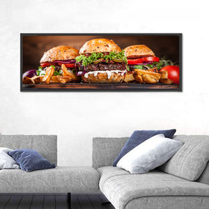 Home Made Burgers Wall Art