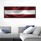 Flag of Latvia Wall Art