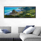 Lion Rock at Piha Beach Wall Art