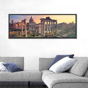 Roman Ruins In Rome Italy Wall Art