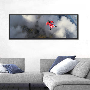 Wingsuit Skydiving Wall Art