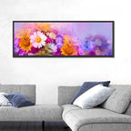 Spring Blooms with Gradient Wash Wall Art