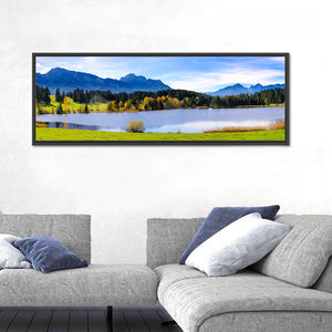 Lake Alps In Bavaria Wall Art