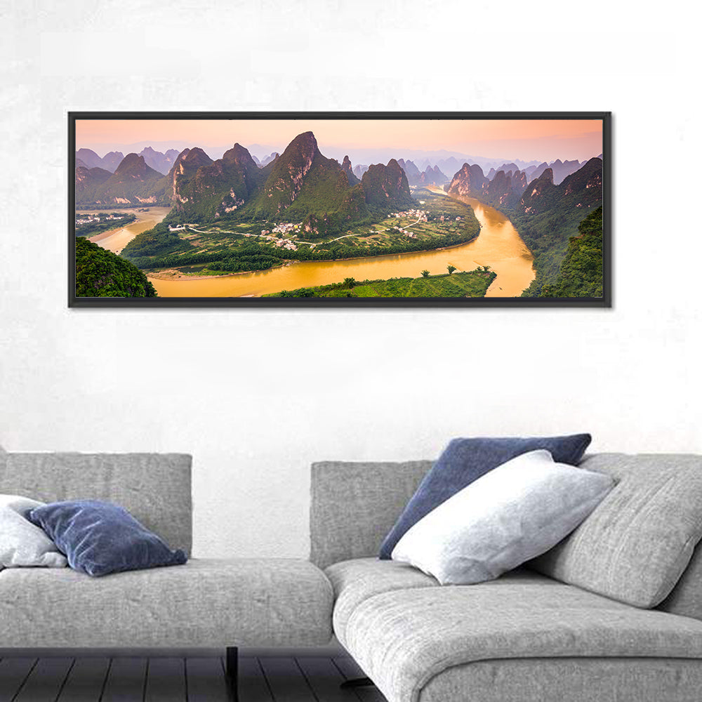 Xingping Karst Mountains Wall Art
