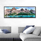 Snow-capped Mountain Lake Wall Art