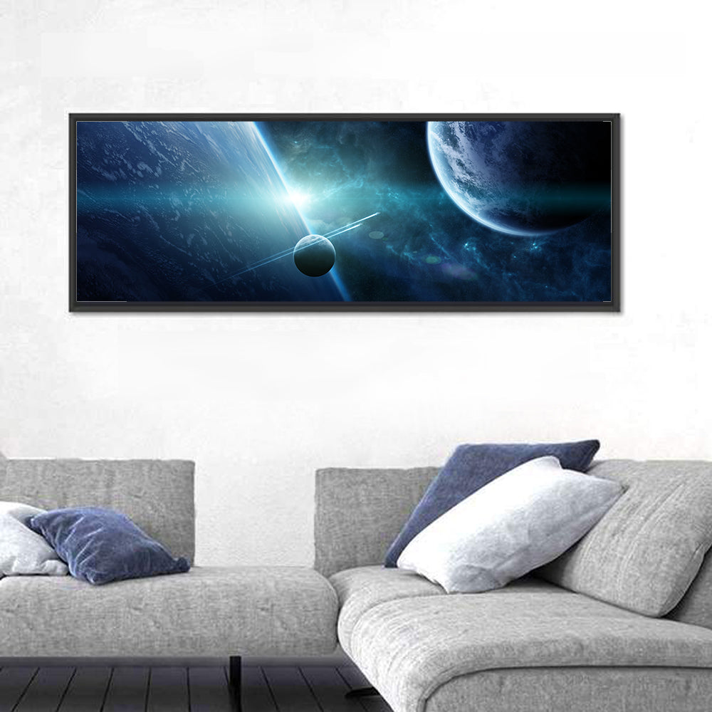 Distant Planetary System Wall Art