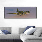 US Four-engine Propeller Bomber Wall Art
