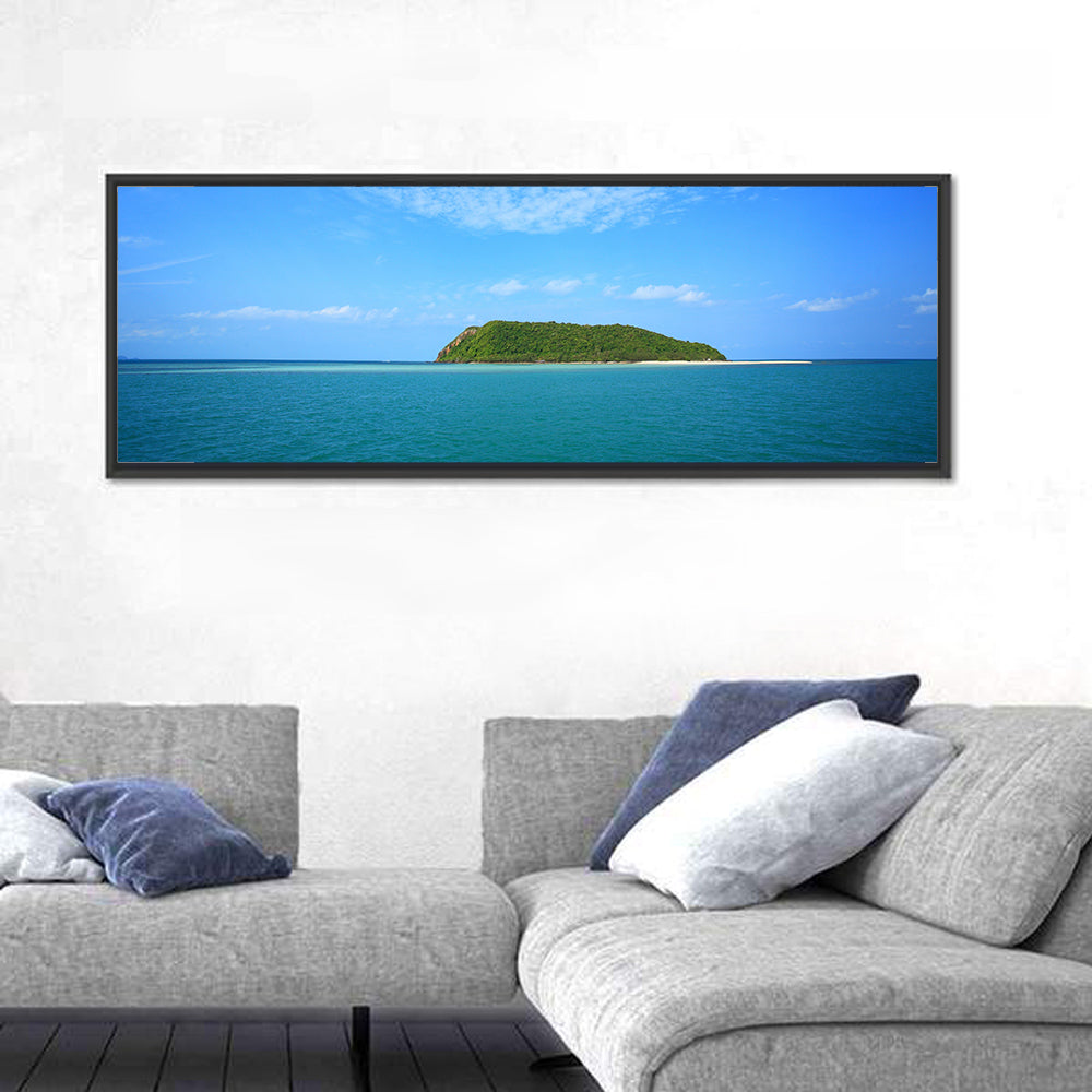 Nnangyuan Island, Samui Thailand Wall Art in a room, panoramic
