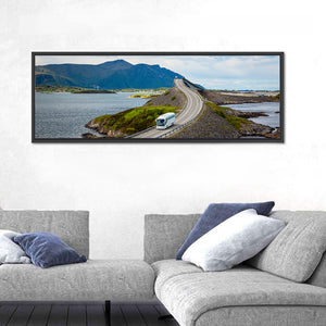 Atlantic Ocean Road In Norway Wall Art