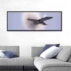 Sonic Pressure Waves From Aircraft Wall Art