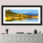 Abraham Lake Reflections Wall Art