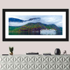 Cruise Ship on Hardanger Fjorden Wall Art