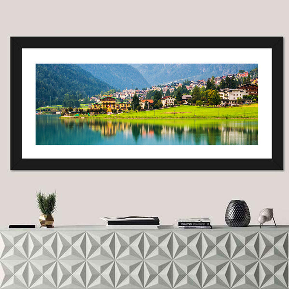 Lake Auronzo Reflection Wall Art