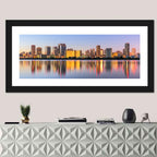 Umeda Skyline at Dusk Wall Art