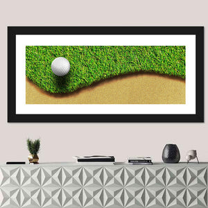 Golf Ball Aerial Wall Art