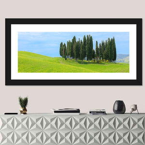 Cypress Trees In Tuscany Wall Art