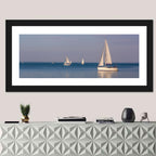 Sailboats on Lake Balaton Wall Art