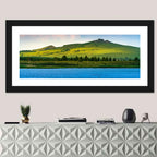 Hongsong Lake with Mountain Peak Wall Art
