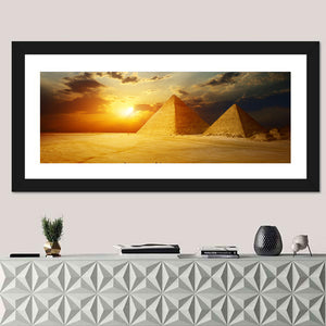 Great Pyramids Giza Valley III Wall Art