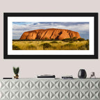 Uluru Red Sandstone Monolith Wall Art