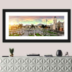Plaza Mayor, Lima Sunset Wall Art