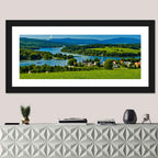 Frymburk Village Near Lipno Lake Wall Art