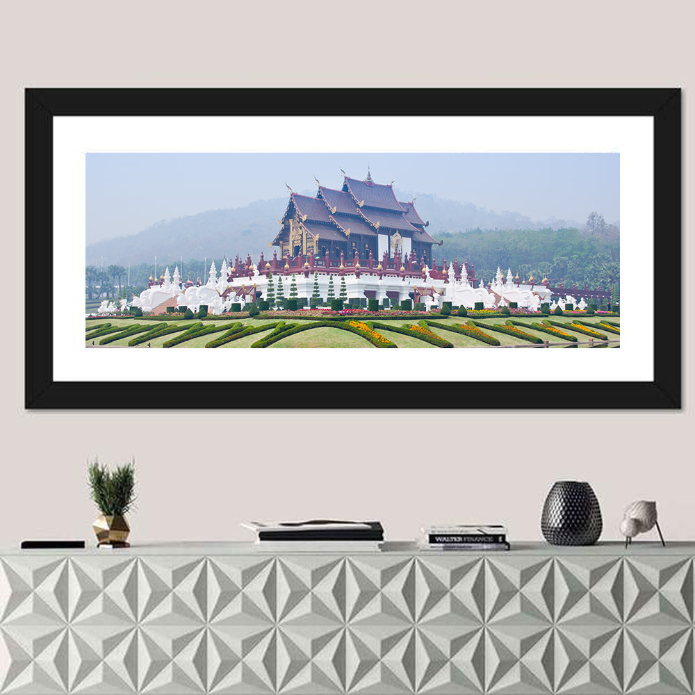 Ho Kham Royal Pavilion Chiang Mai Wall Art in a room, panoramic