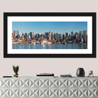 Manhattan Harbor Skyline Wall Art