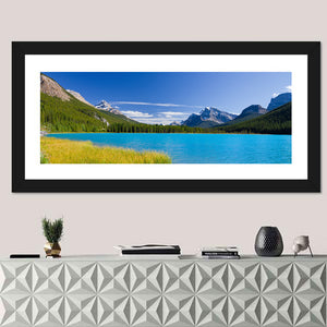 Lake In Jasper National Park Wall Art