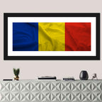Romanian Flag Wall Art