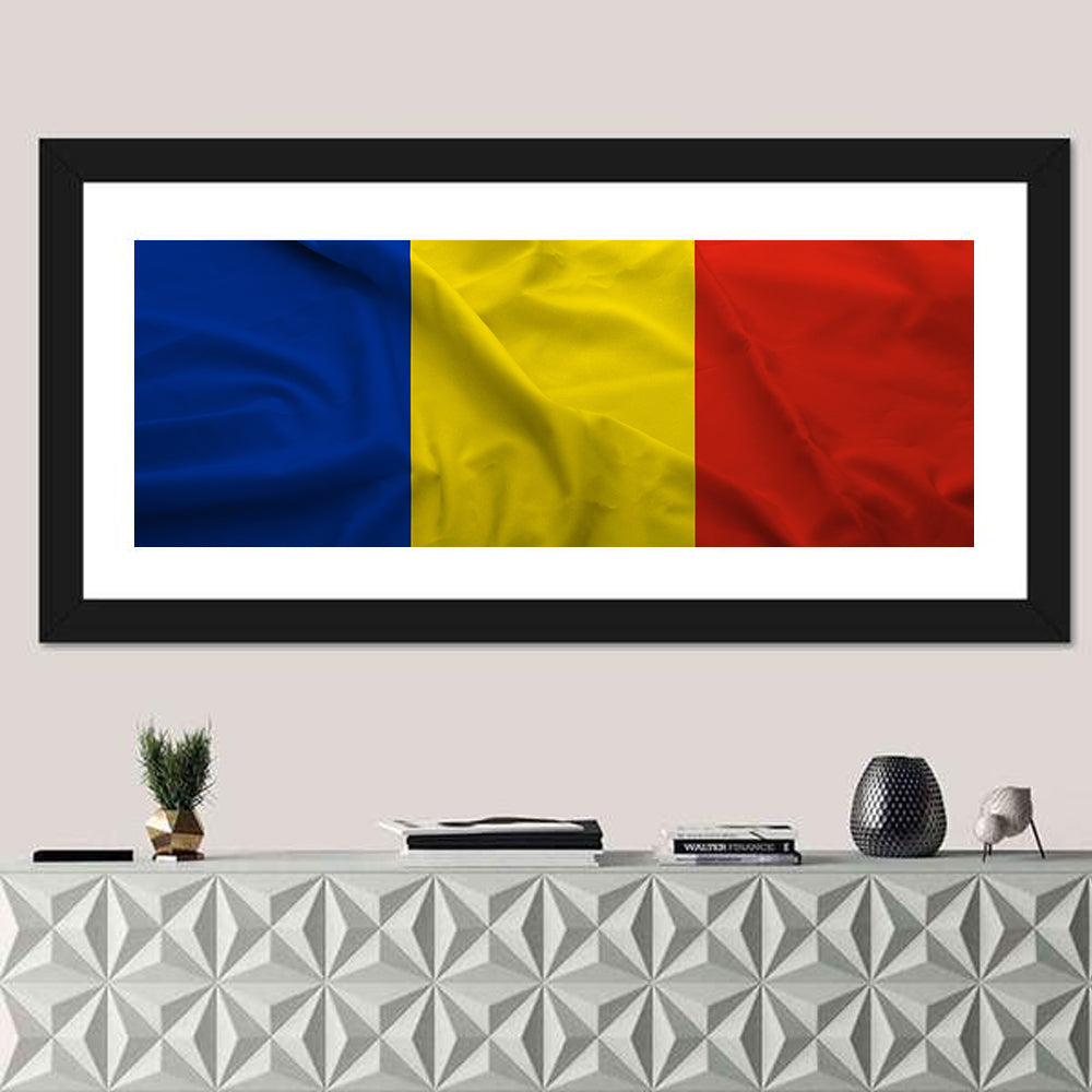 Romanian Flag Wall Art
