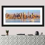Manhattan Sunrise Over Harbor Wall Art