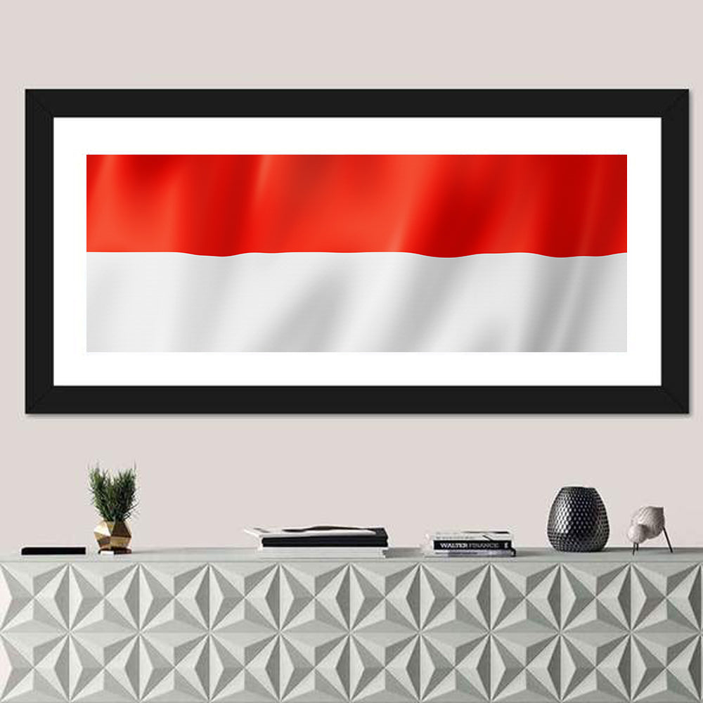 Flag Of Indonesia Wall Art