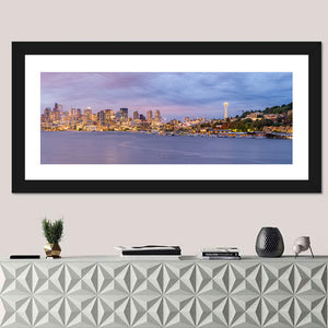 Seattle Skyline In Washington Wall Art