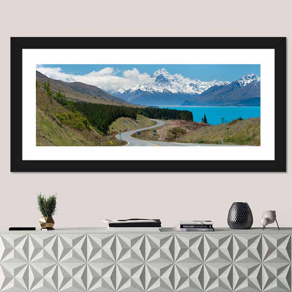 Road to Aoraki Mount Cook Wall Art