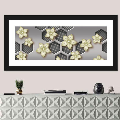 Mural 3D Flower Wall Art