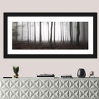Misty Forest Perspective Wall Art