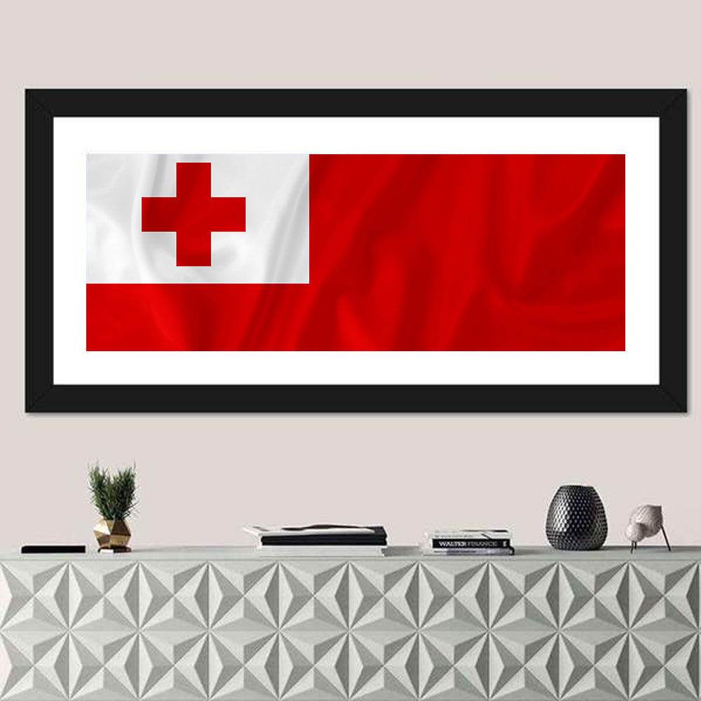 Tonga National Flag Wall Art