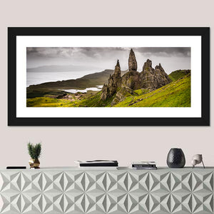 Old Man Of Storr Rock Formation In Scotland Wall Art