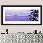 Moonlit Lake Tahoe Wall Art