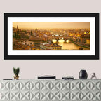 Ponte Vecchio at Sunset Wall Art